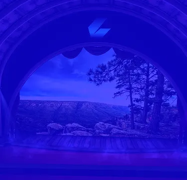 Theater with CEEK logo